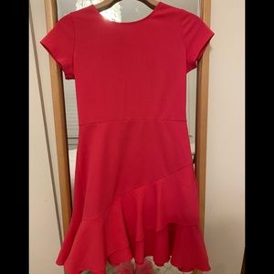 Girls hot pink dress